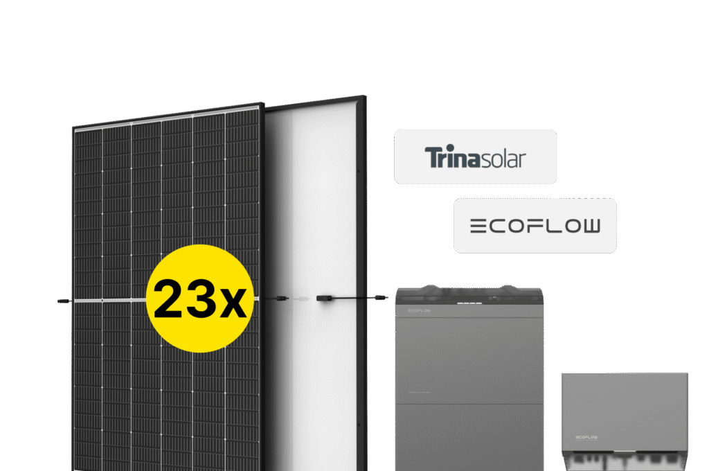 23x Trinasolar und Ecoflow Komplettpaket